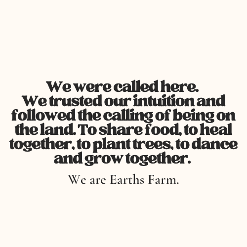 Earths Farm 'We came here' Jumpers