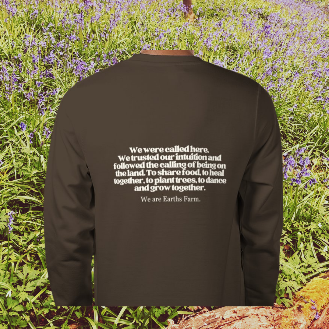 Earths Farm 'We came here' Jumpers
